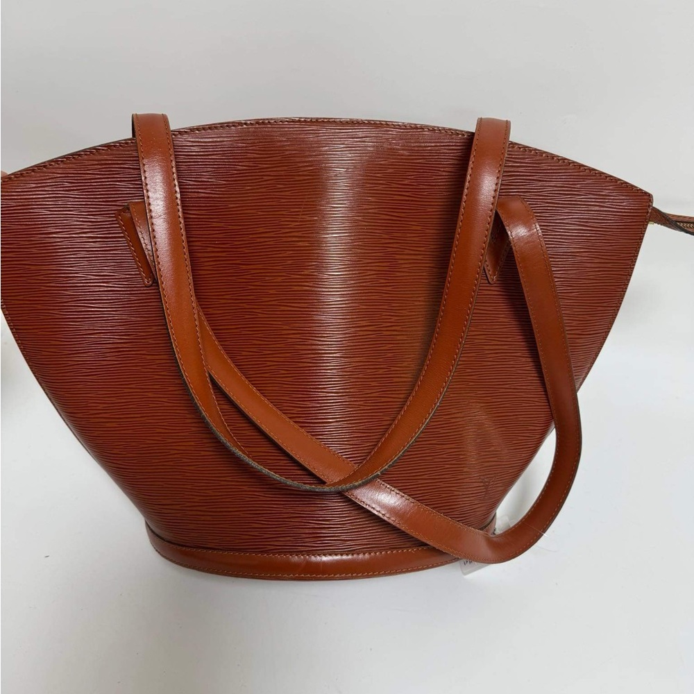 LOUIS VUITTON Brown Epi Saint Jacques Tote Handbag 🤎EUC - Picture 3 of 11